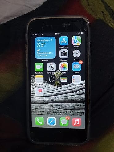 смарт: IPhone 7, Б/у, 32 ГБ, Черный, Чехол, 100 % — 3