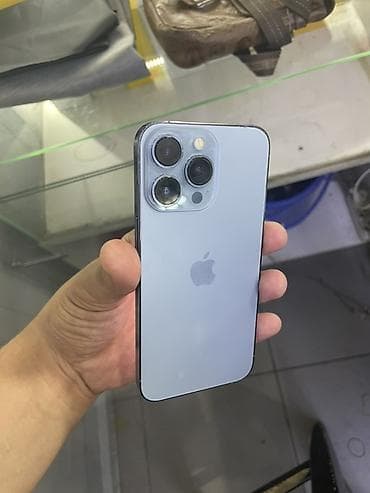 IPhone 13 Pro, Б/у, 256 ГБ, Sierra Blue, 100 %
