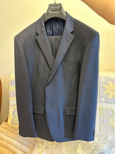 итальянское: Продаётся мужской Итальянский костюм “SAND” Размер 54 (Wool I Mohair — 3