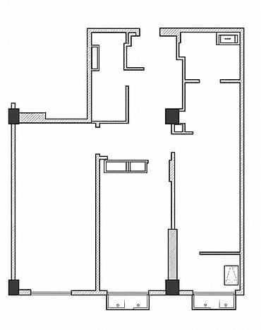 2 комнаты, 86 м², Элитка, 18 этаж, ПСО (под самоотделку) — 9