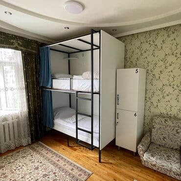 гостиницы бишкек сутки: 222 м², С мебелью — 9