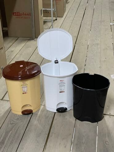 урна перельница: Урна с педалью, ведро для мусора, с внутренним ведром 18литров ОПТОМ — 1