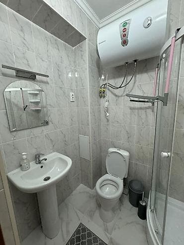 Батирлер: Студия, 20 м², Жеке план, Жертөлө кабаты кабат, Евро оңдоо — 3