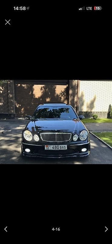 Mercedes-Benz E-Class: 2004 г., Седан