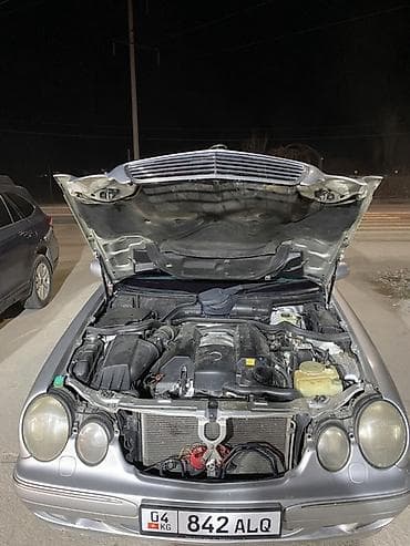 auto312 купля продажа автомобилей бишкек: Mercedes-Benz E-Class: 2001 г., 2.6 л, Автомат, Бензин, Седан — 4