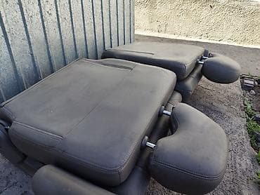 сидения на эстима: Третий ряд сидений, Кожа, Nissan Б/у, Оригинал — 3
