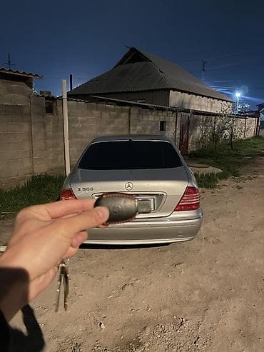 full construction: Mercedes-Benz S-Class: 2001 г., 5 л, Бензин, Седан — 4
