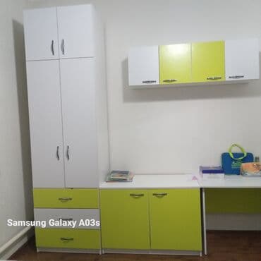 детские гарнитуры в бишкеке: Детская гарнитура, Б/у, Для мальчика, МДФ, Платная доставка, Самовывоз — 1