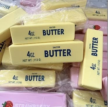 Дом и сад: Антистресс-сквиш «Butter» в форме бруска сливочного масла - — 2