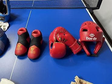 тейквондо: Продаю недорого Комплект экипировки для тхэквондо (ITF) Состав: - — 3