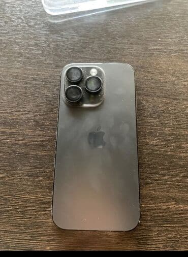 айфон 14 про: IPhone 14 Pro, Б/у, 256 ГБ, Черный, Чехол, 100 % — 1