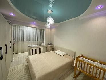 osh flat: 2 комнаты, 57 м², 7 мкр 106 серия, 2 этаж, Евроремонт — 6
