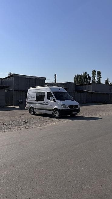 ремонт dreame: Mercedes-Benz Sprinter — пассажирский/грузопассажирский фургон белого — 2