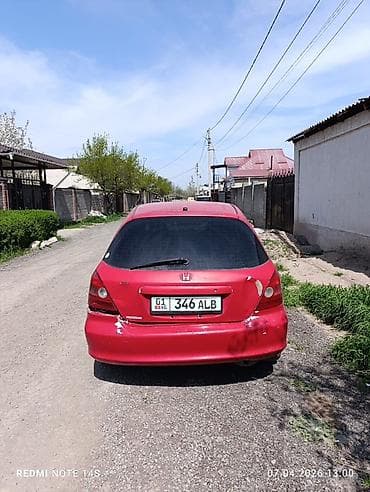 Honda Civic: 2000 г., 1.7 л, Автомат, Бензин, Хэтчбэк — 4