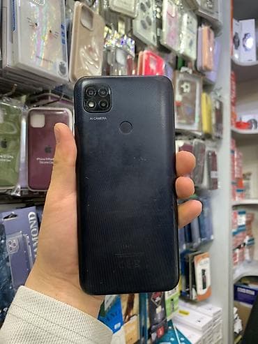 galaxy fold: Redmi, Redmi 9C, Б/у, 128 ГБ, цвет - Черный, 2 SIM — 2