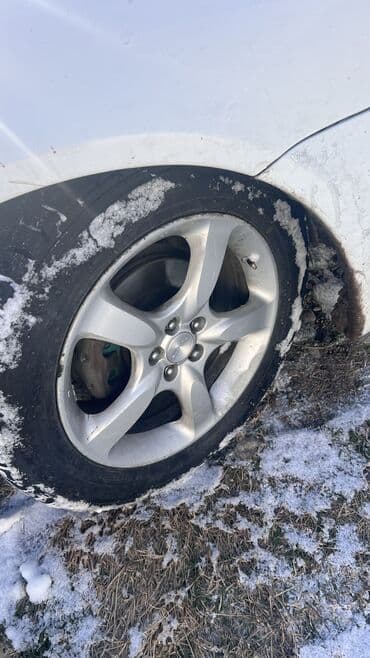 чехол нексия 1: Колеса в сборе 215 / 60 / R 17, Зима, Б/у, Комплект, Легковые, Литые, отверстий - 5 — 5