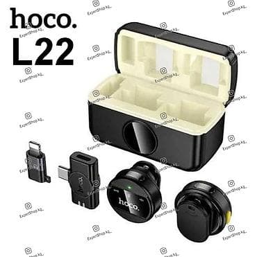 Hoco L22 — профессиональный беспроводной магнитный микрофон нового