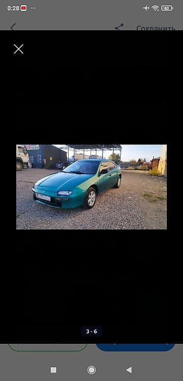 Mazda 323: 1995 г., 1.5 л, Механика, Бензин, Фастбек
