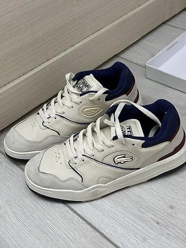 nike react: Мужские кроссовки, 41, Lacoste, Б/у, цвет - Белый, Самовывоз — 3