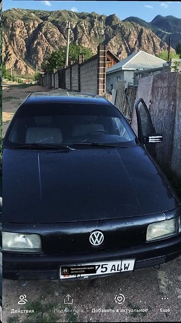 Volkswagen Passat: 1988 г., 1.8 л, Механика, Бензин, Седан — 5