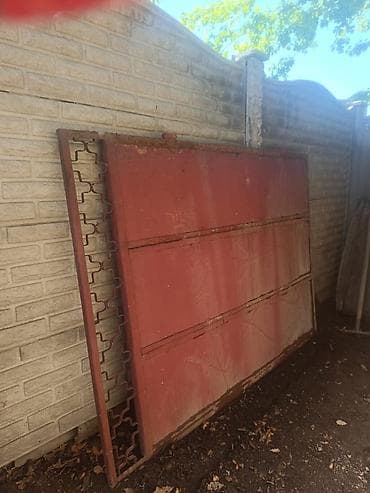 растровые куклы: Металлические ворота высота 220см ширина 2 части каждая по — 1