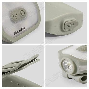 фонарь для кемпинга: 🟠 Фонарик Naturehike Outdoor clip hat lamp 🟠 ⠀ Naturehike Outdoor clip — 5