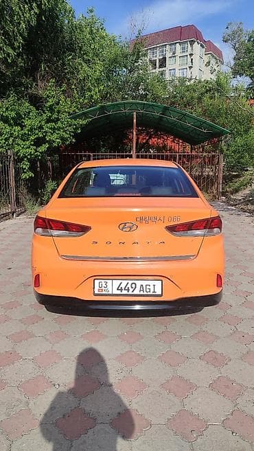 Транспорт: Hyundai Sonata: 2019 г., 2 л, Автомат, Газ, Седан — 10
