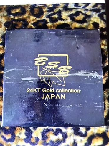 лоток золото: Трёхъярусная сервировочная этажерка 24KT Gold Collection, Japan — 3