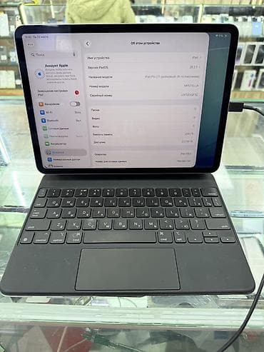 электронный книги: Планшет, Apple, память 256 ГБ, 10" - 11", 5G, Б/у, Классический цвет - Серый — 1