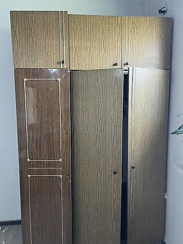 кухонный буфет с мойкой: Стенка-шкаф, Тип стенки-шкафа: Модульная, Для спальни, Б/у — 1