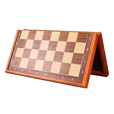 Электротранспорт: Деревянные шахматы из дуба (большой размер) Размер доски: 48 × 48 см — 4