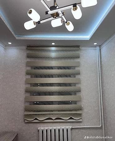 кух: Рулонные шторы «день-ночь» и комплектные текстильные шторы для дома - — 10