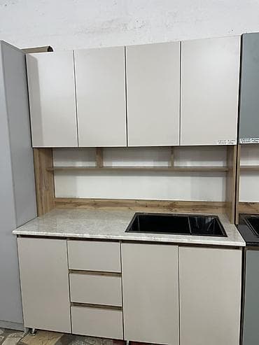 выбрать цвет кухонной мебели: Кухонный гарнитур современного дизайна - Прямые кухонные модули с — 2