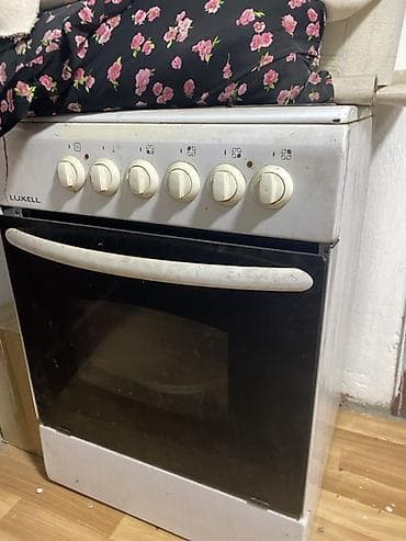 fire maple: Плита LUXELL с духовкой + комплект противней - Тип: напольная — 1