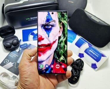 сколько стоит виртуальные очки: Samsung Note 10, Б/у, 512 ГБ, цвет - Черный, 1 SIM, 2 SIM, eSIM — 1