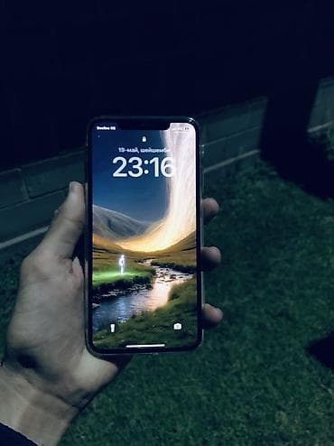телеви: IPhone Xs Max, Б/у, 256 ГБ, Natural Titanium, Защитное стекло, Чехол, 100 % — 7