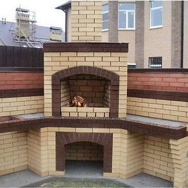 Садовая техника и оборудование: Печной комплекс из кирпича для дома и улицы - Многофункциональный — 2