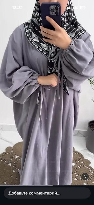 длинные кофточки: Туника от Туратова - Свободный прямой крой, длина в пол - Цвет — 2