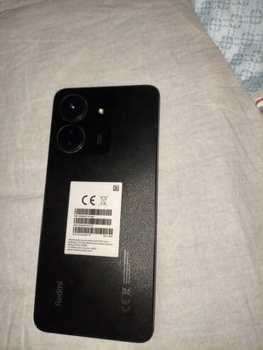 macbook купить: Redmi, Redmi 13C, 128 ГБ, түсү - Кара, 2 SIM — 1