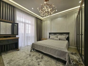 аренда однокомнатной квартиры бишкек: 1 комната, Душевая кабина, Постельное белье, Кондиционер — 4