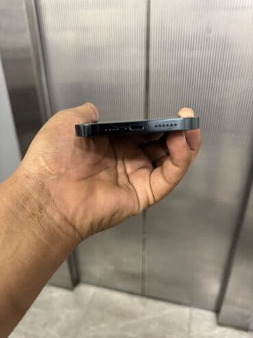 айфон 12 промах: IPhone 12 Pro Max, Колдонулган, 256 ГБ, Pacific Blue, Коргоочу айнек, Каптама, 84 % — 5