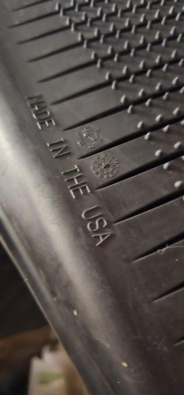 highlander 2012: 3D Резиновые Полики Для салона Toyota, цвет - Черный, Новый — 6