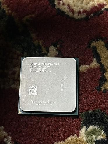 e3 1230v2: Процессор AMD A6-3600 Series (модель на крышке: AD36200JZ43GX) - — 1