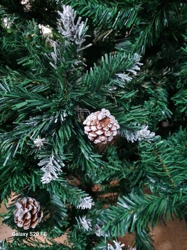 продаю ель: Искусственная новогодняя ель с эффектом заснеженных веток. - Высокая — 7