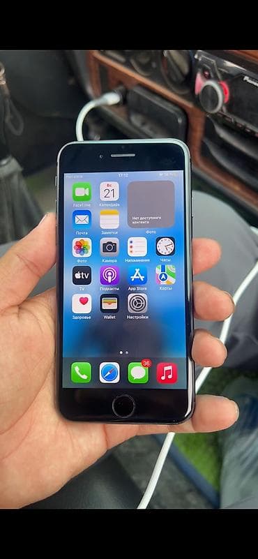 IPhone 8, Б/у, 256 ГБ, Black Titanium, 100 %