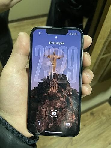 дисплей на айфон 13: IPhone 13, Б/у, Midnight, Защитное стекло — 3
