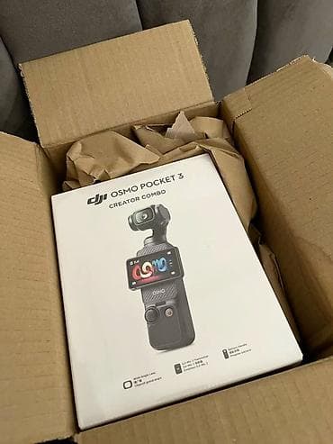 профессиональные видеокамеры бишкек: 🔥 DJI Osmo Pocket 3 Creator Combo 🔥 📦 Абсолютно новый, оригинал 🎥 — 1