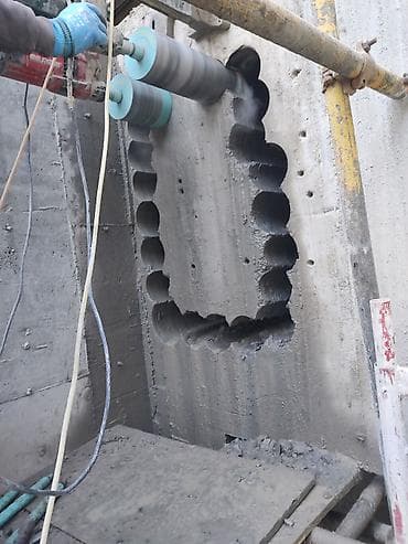 Алмазное бурение - Профессиональное алмазное сверление отверстий и