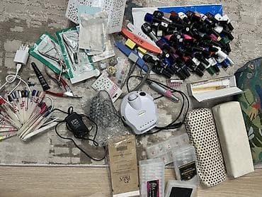 набор для наращивания ногтей: Профессиональный набор для маникюра/педикюра и дизайна ногтей — полный — 2