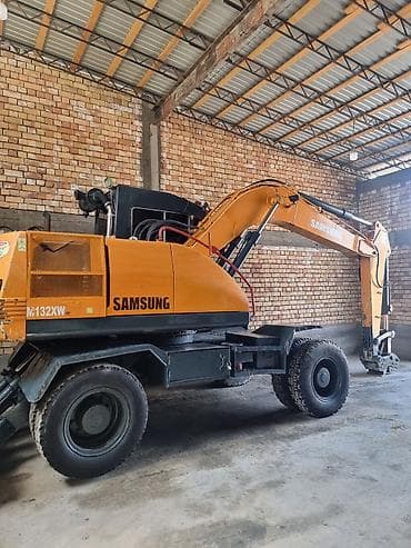 Экскаватор, Samsung, Колесный